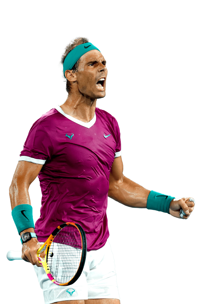 Rafa Nadal Imagen PNG Tenis | Render sin fondo