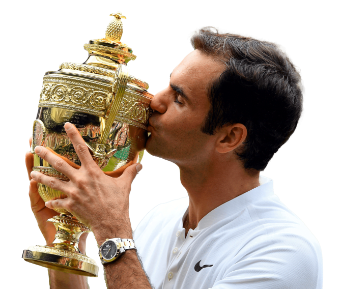 Roger Federer Render Tenis Imagen PNG | Wimbledon