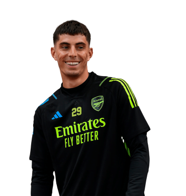 Kai Havertz Image PNG Render Arsenal