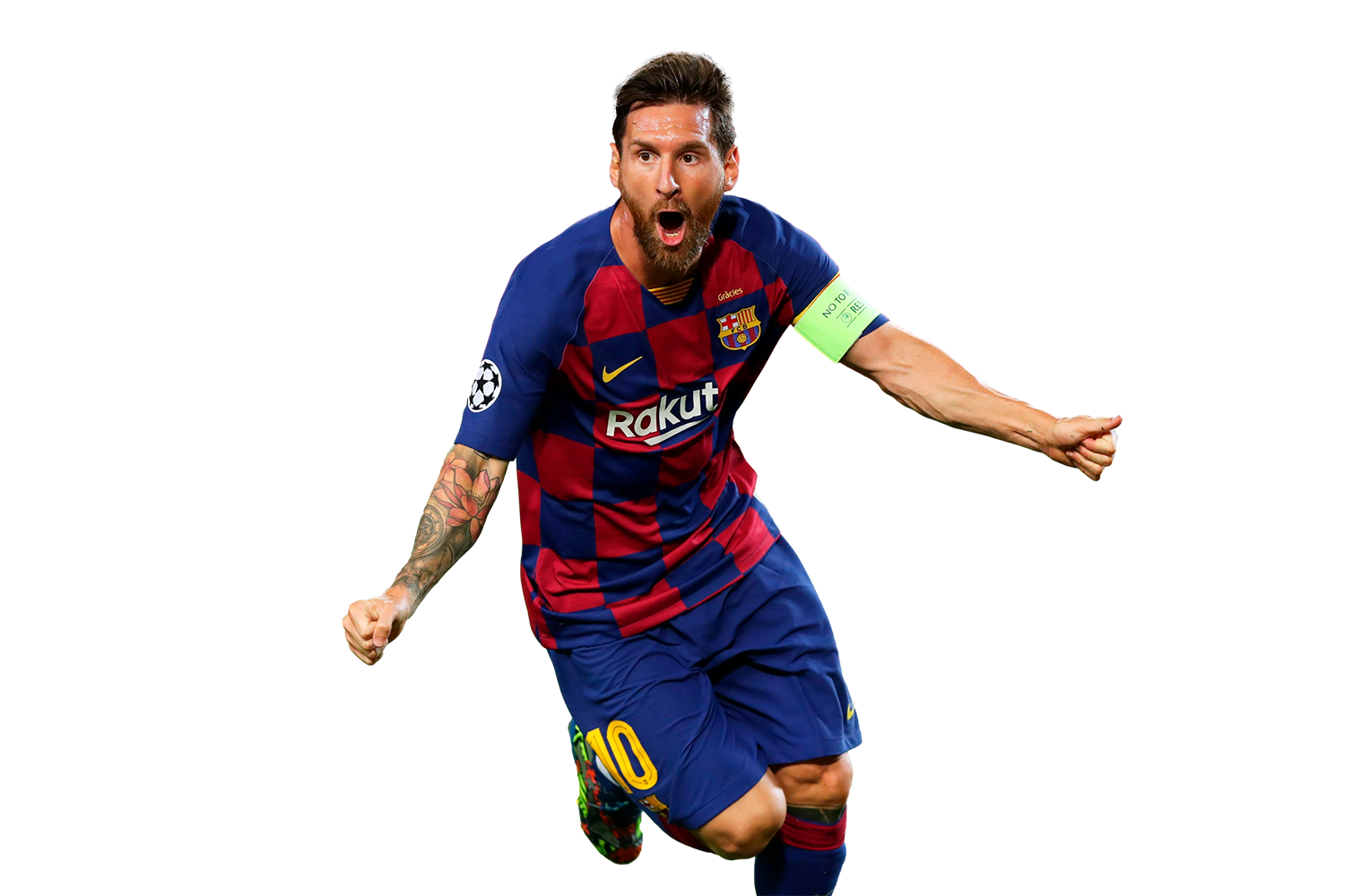 Leo Messi Imagen PNG FC Barcelona Render | Futbol Clásico