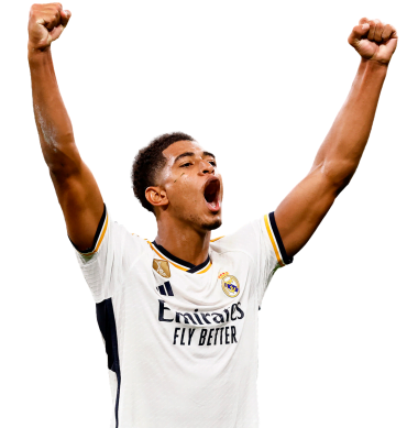 Hey Jude Bellingham Real Madrid PNG Render Football