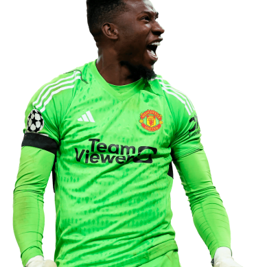 André Onana PNG Render Manchester United Transparent Download
