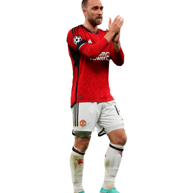 Eriksen PNG Render Manchester United Transparent Download
