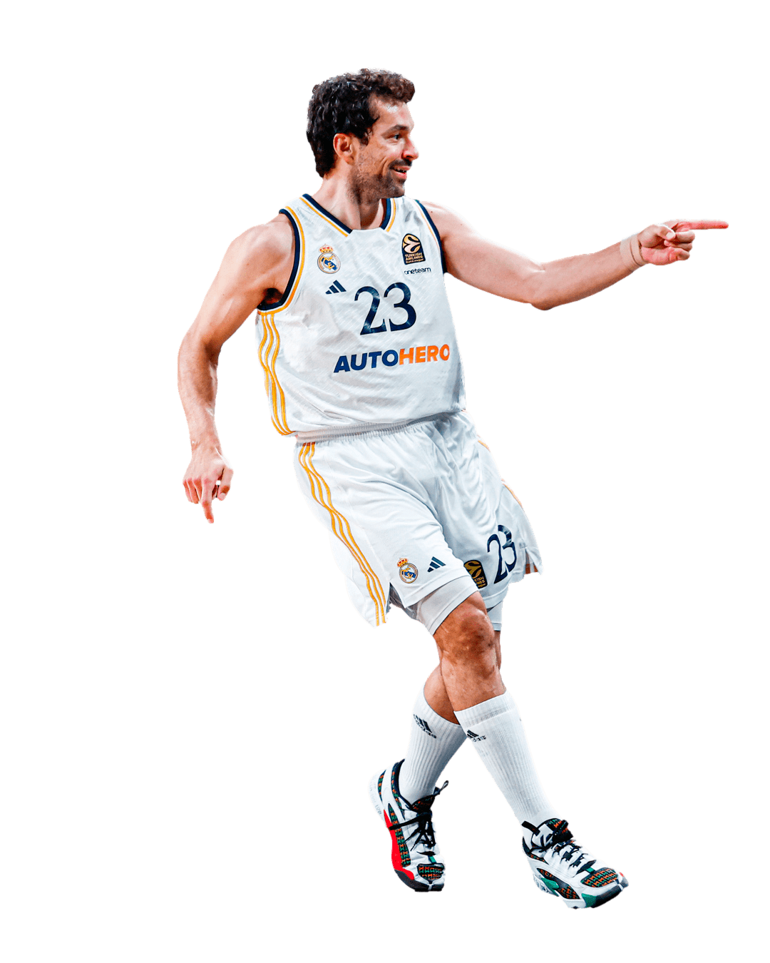 Sergi Llull PNG Render Real Madrid Baloncesto