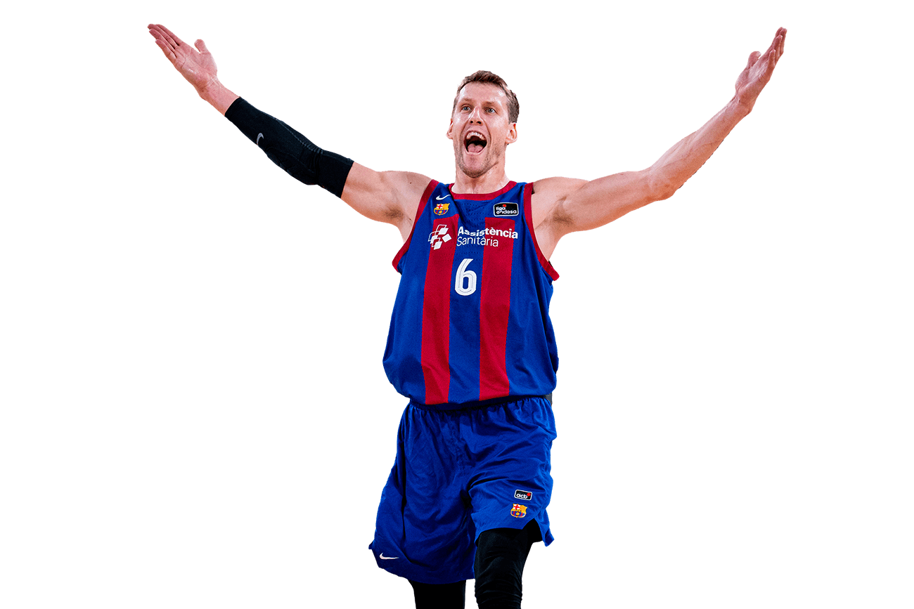 Jan Vesely PNG Render Barcelona Baloncesto Imagen