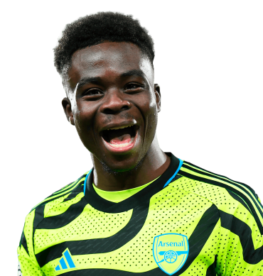 Bukayo Saka PNG Render Arsenal Free Image Download