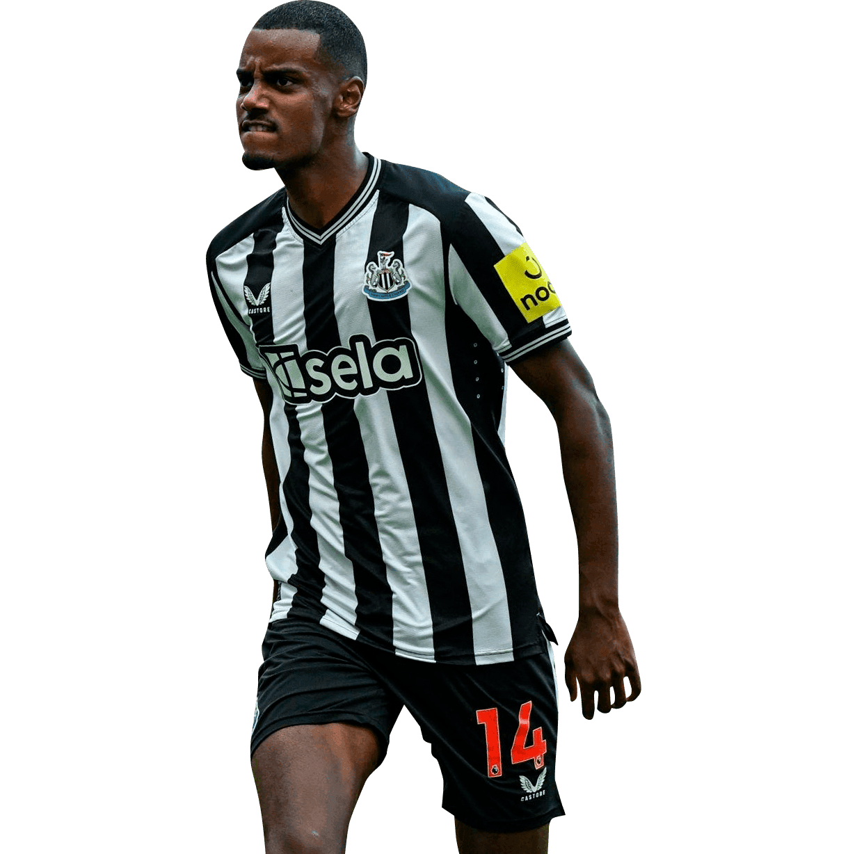 Alexander Isak PNG Newcastle Renders Image Football