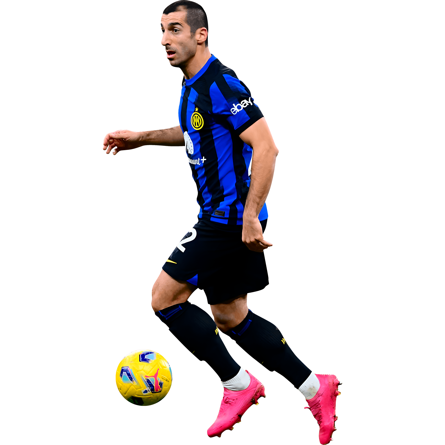 Henrikh Mkhitaryan PNG Inter Milan Render Image