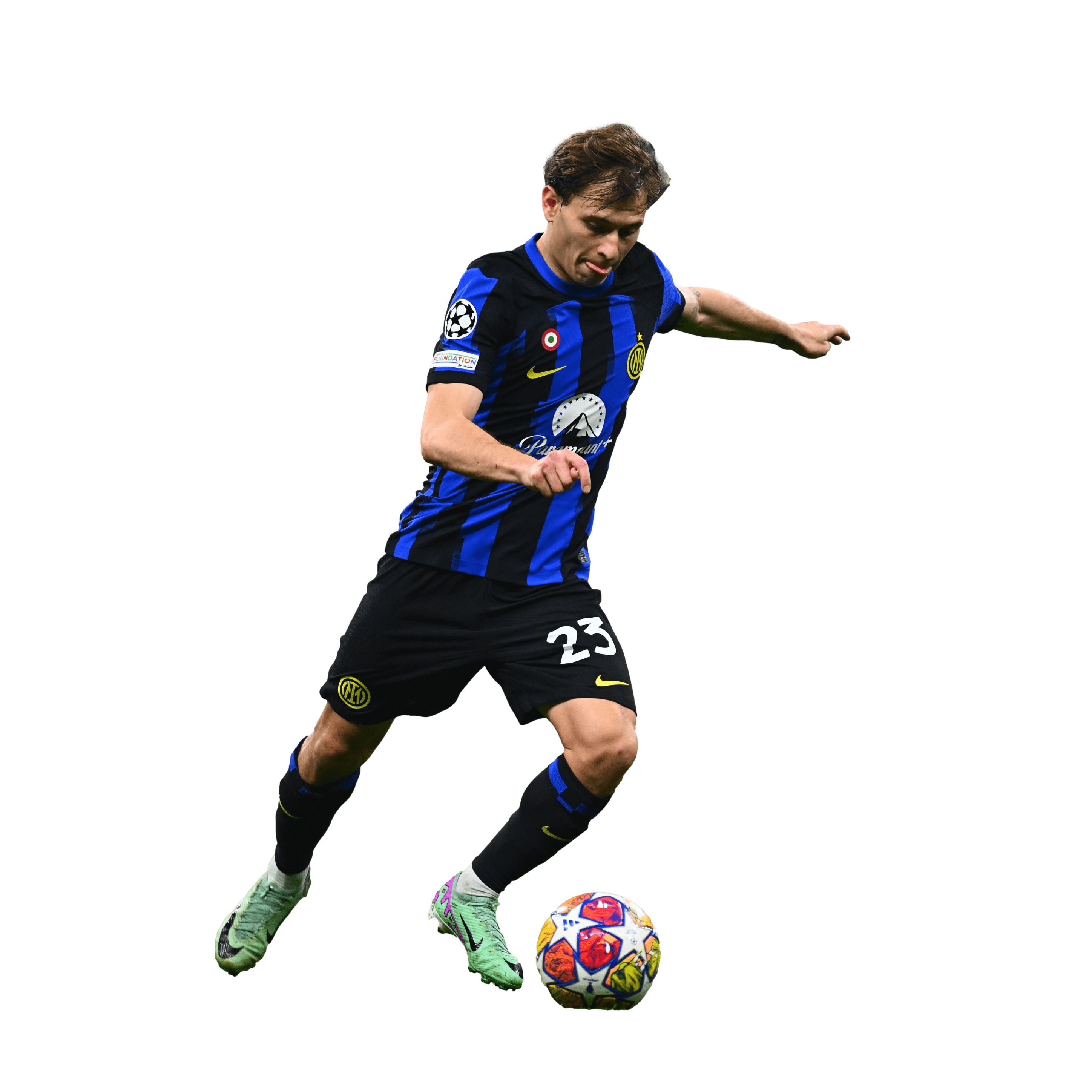 Barella PNG Inter Render Football Image