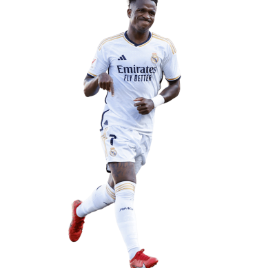 Vincius Goal PNG Real Madrid Football