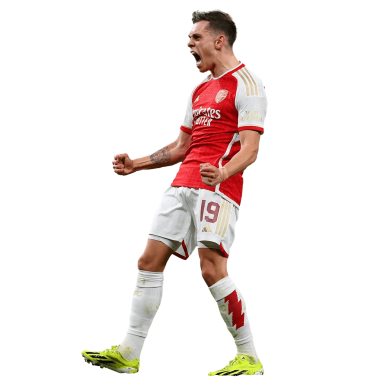 Leandro Trossard Arsenal PNG Football Render