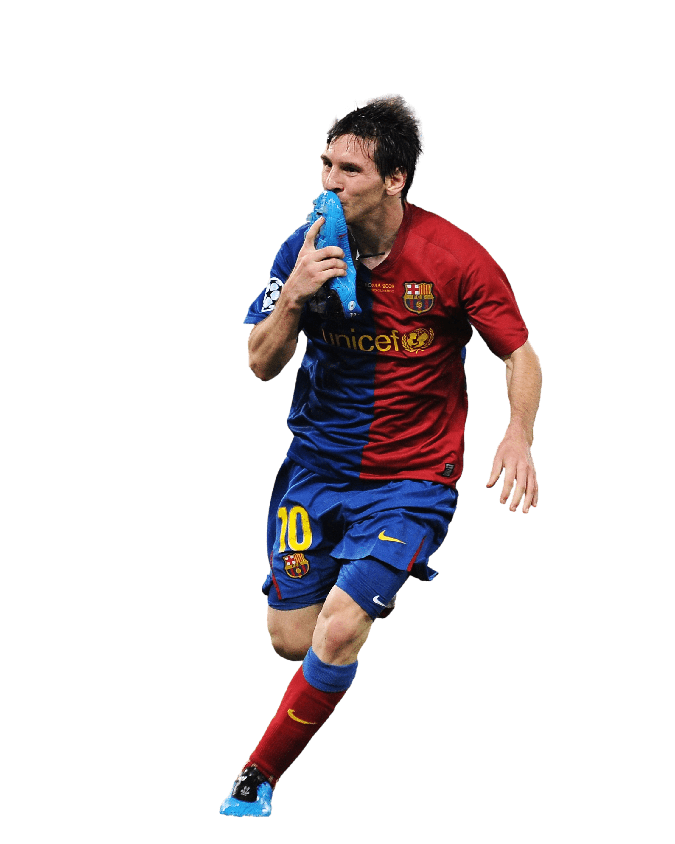 Messi Goal Barcelona. PNG Barcelona Football Render