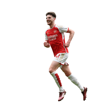 Declan Rice PNG Arsenal Football Render