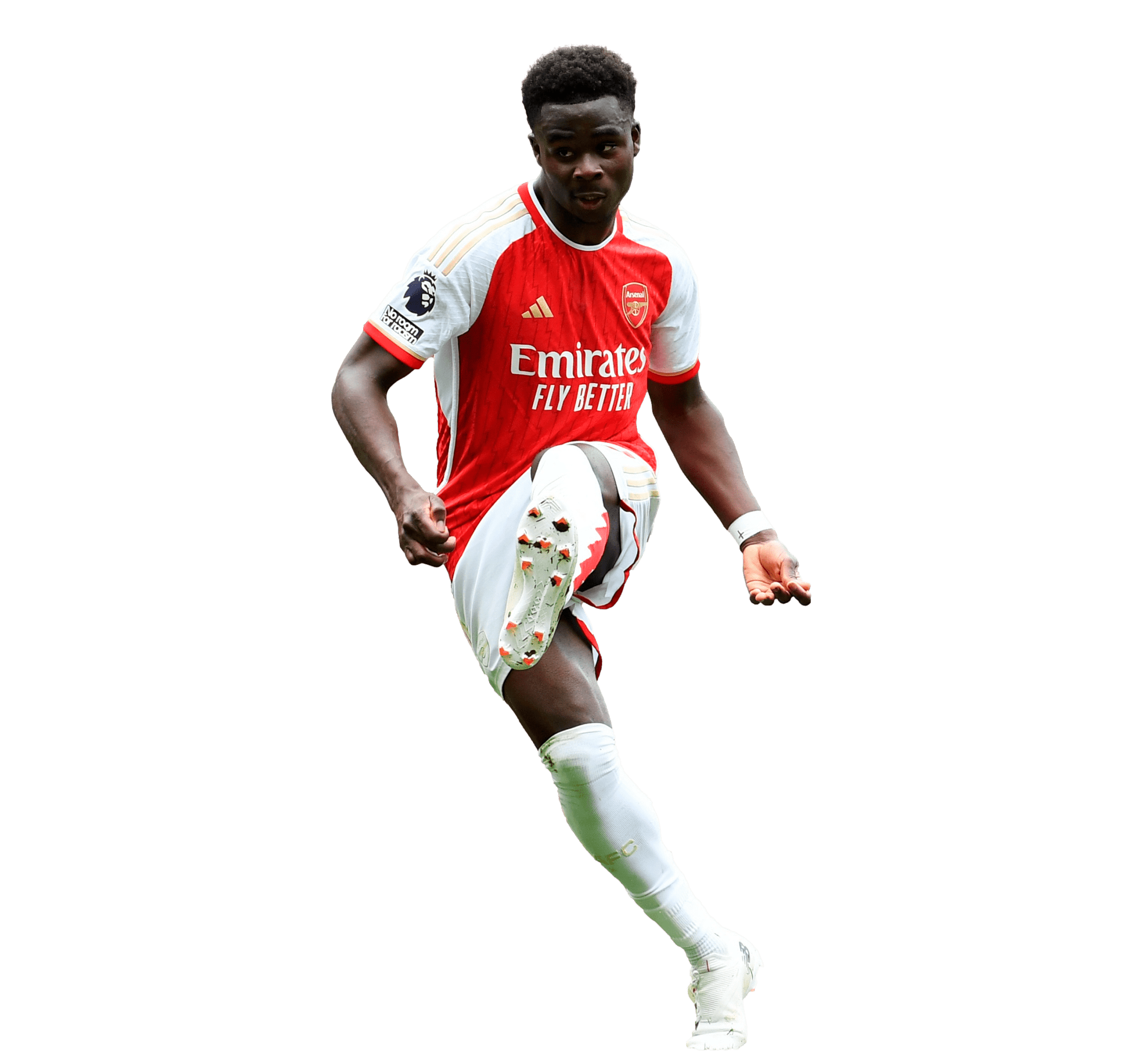 Saka PNG Arsenal Football Render