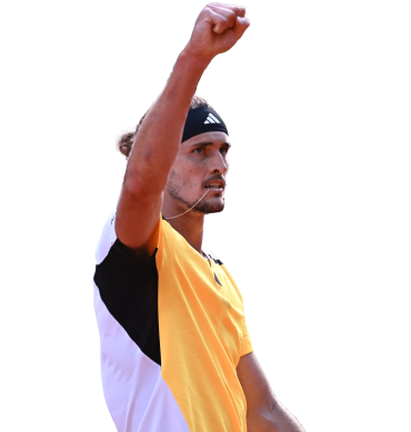 Zverev Tennis PNG Render -