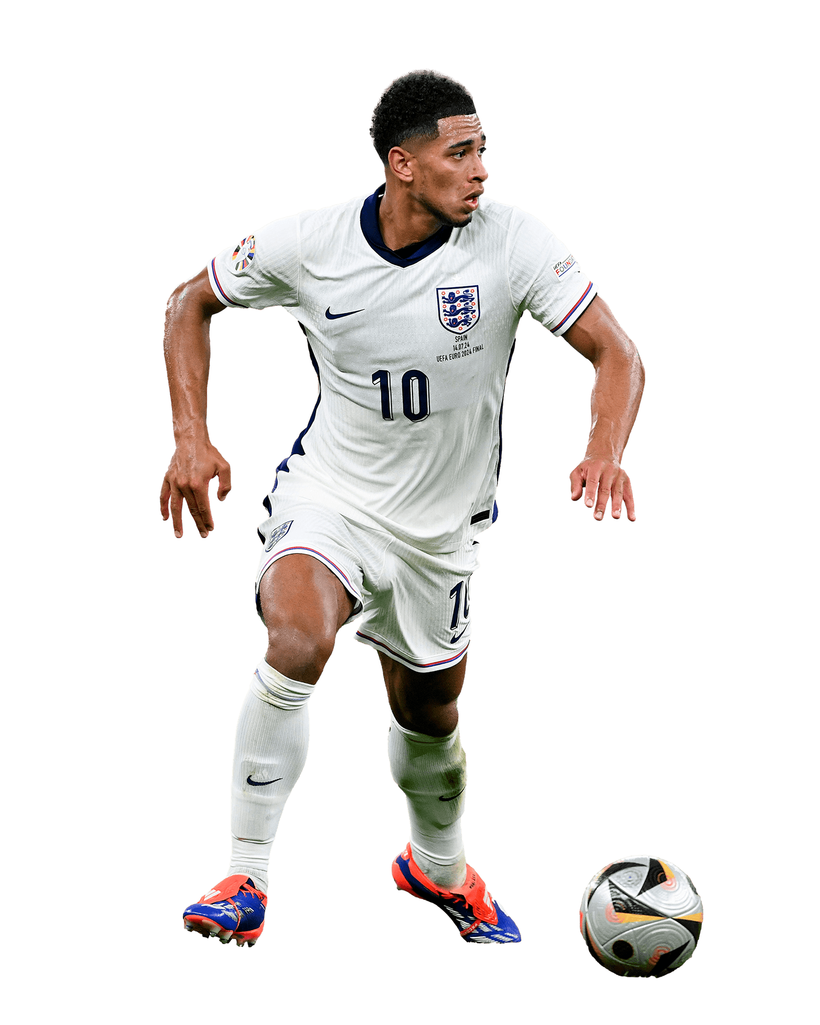 Bellingham England PNG Football Render | Euro 2024