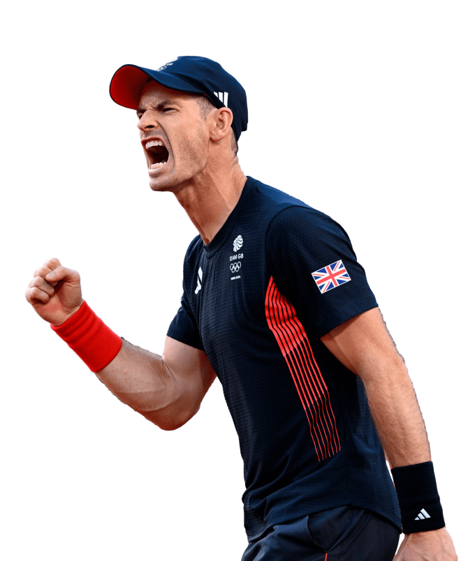 Murray united kingdom JJOO París 2024 PNG Tennis