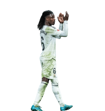 Camavinga PNG Madrid Football Render