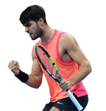 Carlos Alcaraz Tennis PNG Render