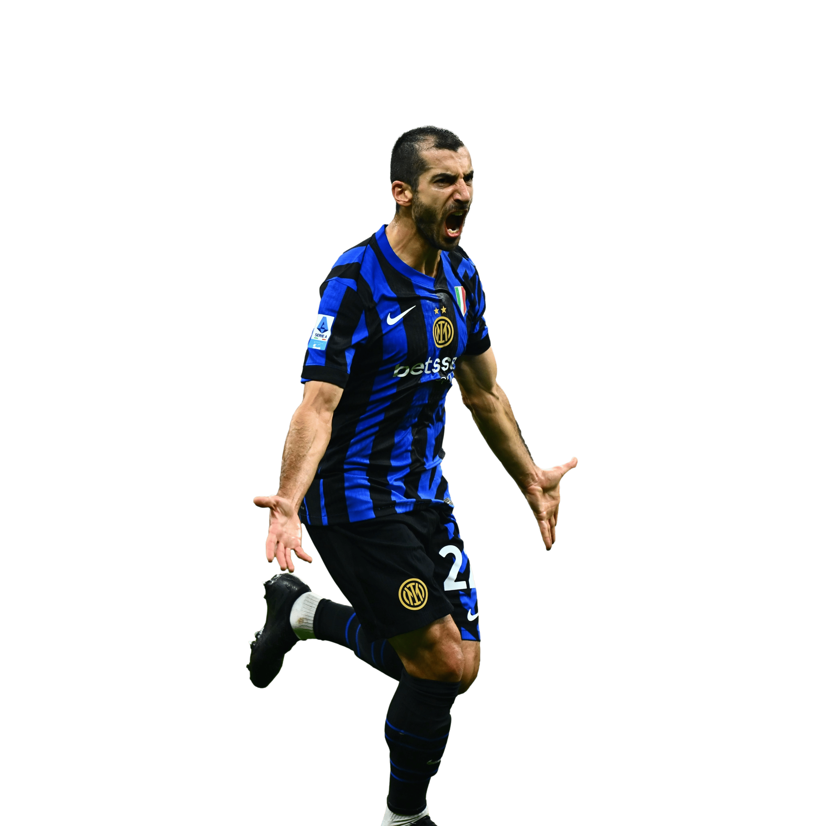 Henrij Mkhitaryan PNG Inter Milan Football Render