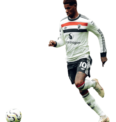 Marcus Rashford PNG United Football Render