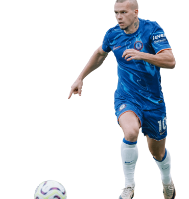 Mijailo Mudryk PNG Chelsea Football Render
