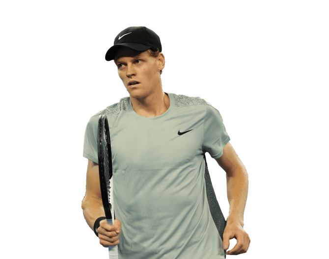 Sinner PNG Tennis Image