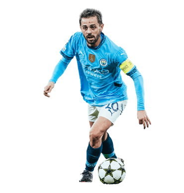 Bernardo Silva PNG Manchester City Football Render