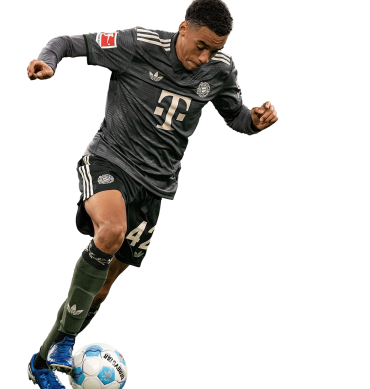 Jamal Musiala PNG Bayern Munich Football Render