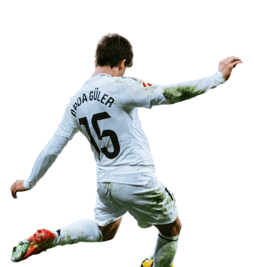 Arda Guler PNG Real Madrid Render Football