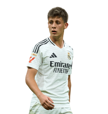 Arda Guler PNG Real Madrid Render Football