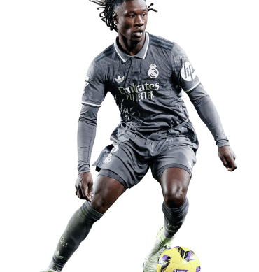 Camavinga PNG Madrid Football Render