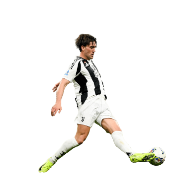 Dušan Vlahović PNG Juventus Football Render
