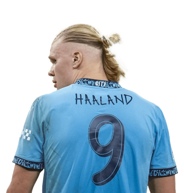 Haaland PNG Manchester City Football Render