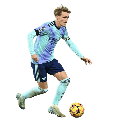 Martin Odegaard PNG Arsenal Football Render