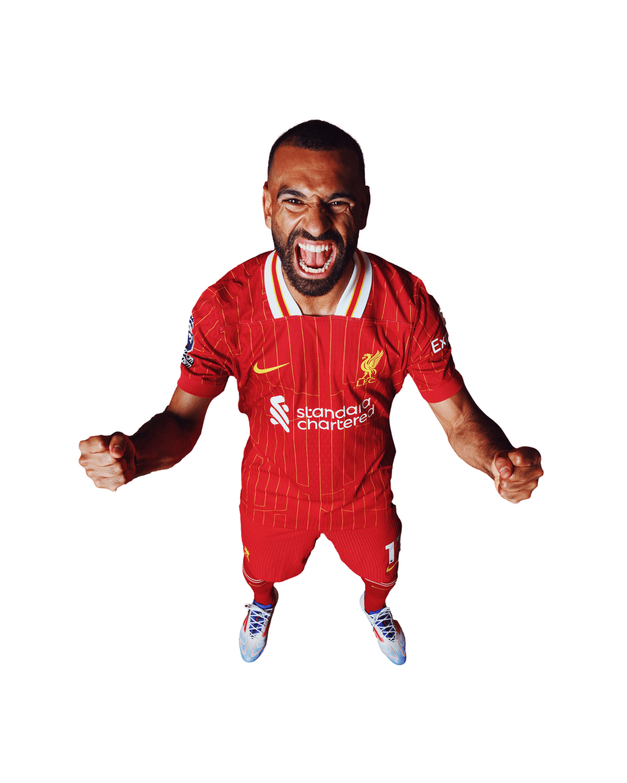 Mo Salah PNG Liverpool Football Image Render