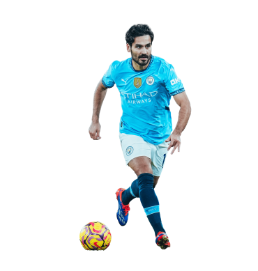 Gundogan PNG City Football Render