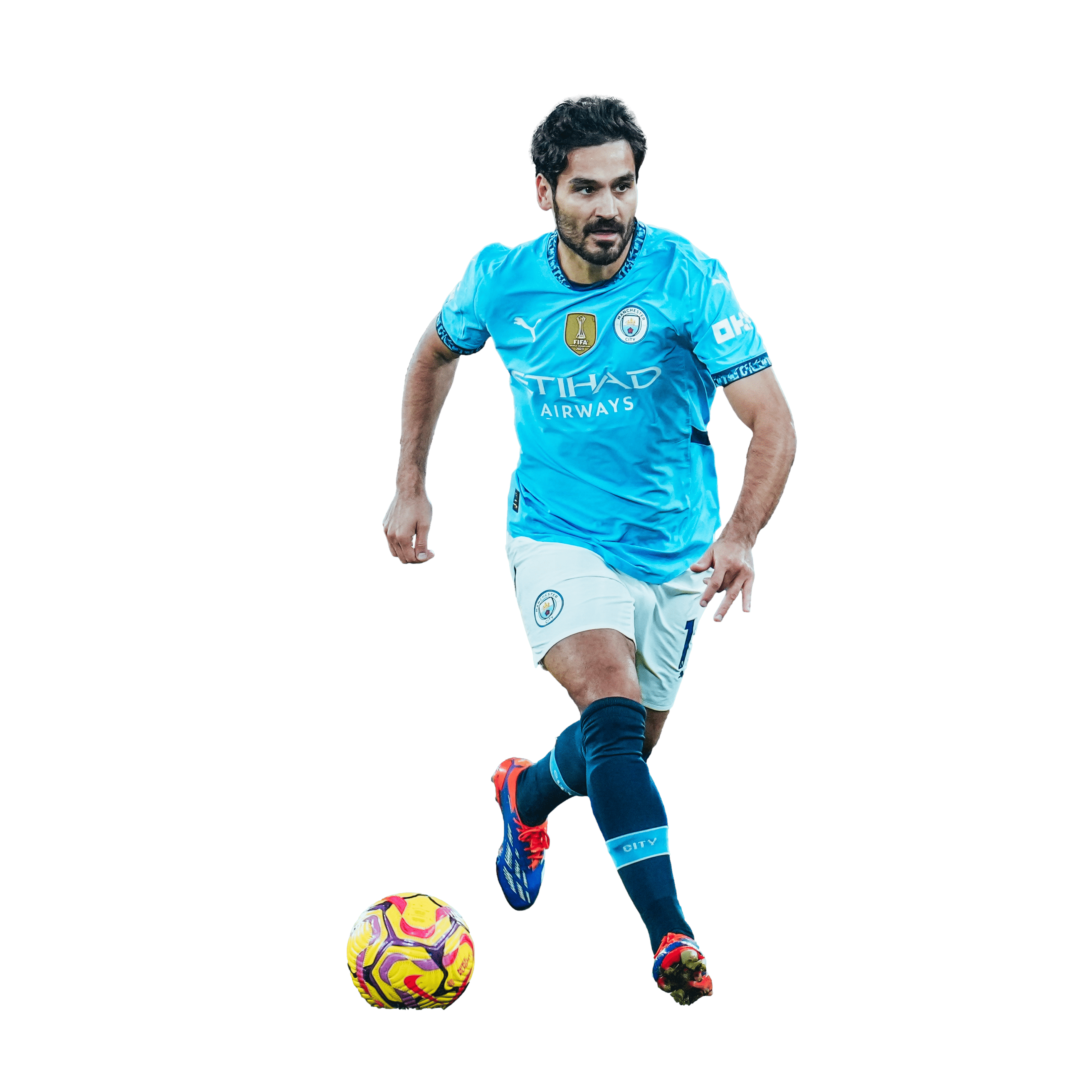Gundogan PNG City Football Render