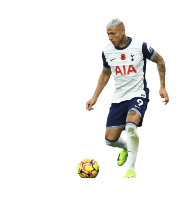 Richarlison PNG tottenham Football Render