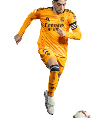 Fede Valverde PNG Madrid Football Render