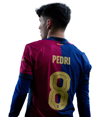 Pedri PNG Barcelona Football Render