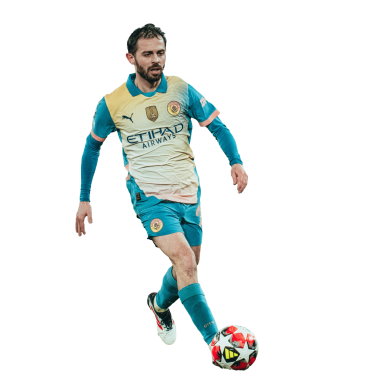 Bernardo Silva PNG Manchester City Football Render