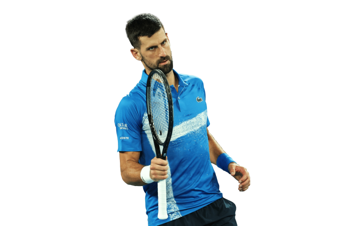 Djokovic PNG Render Tennis Grand Slams Image