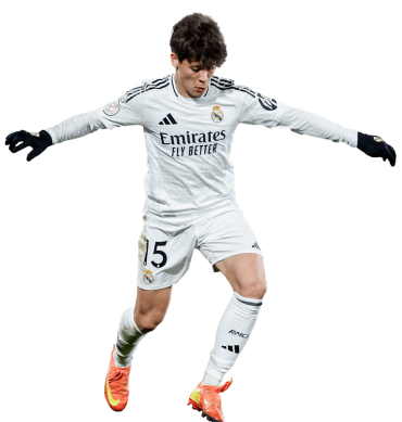 Arda Guler PNG Real Madrid Render Football