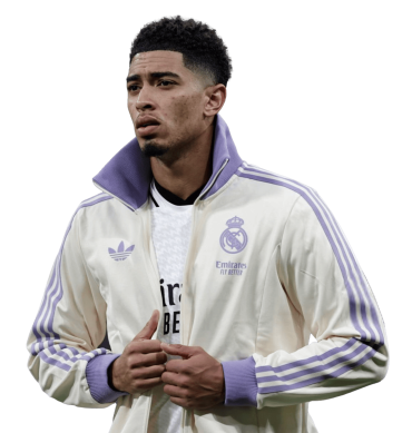 Bellingham PNG Madrid Football Render