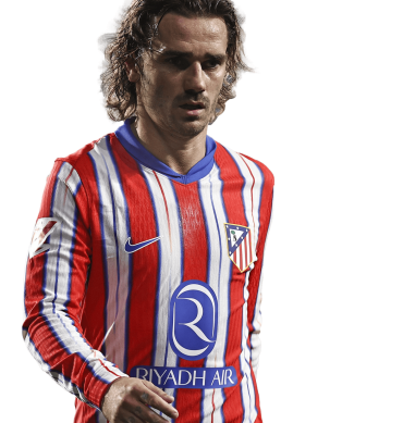 Griezmann PNG Atletico Madrid Football Render