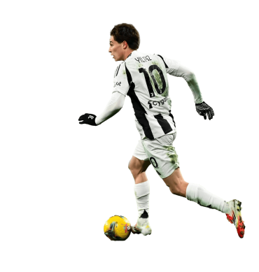 Kenan Yıldız PNG Juventus Football Render