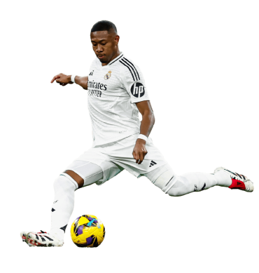 Alaba PNG Real Madrid Footbal Render