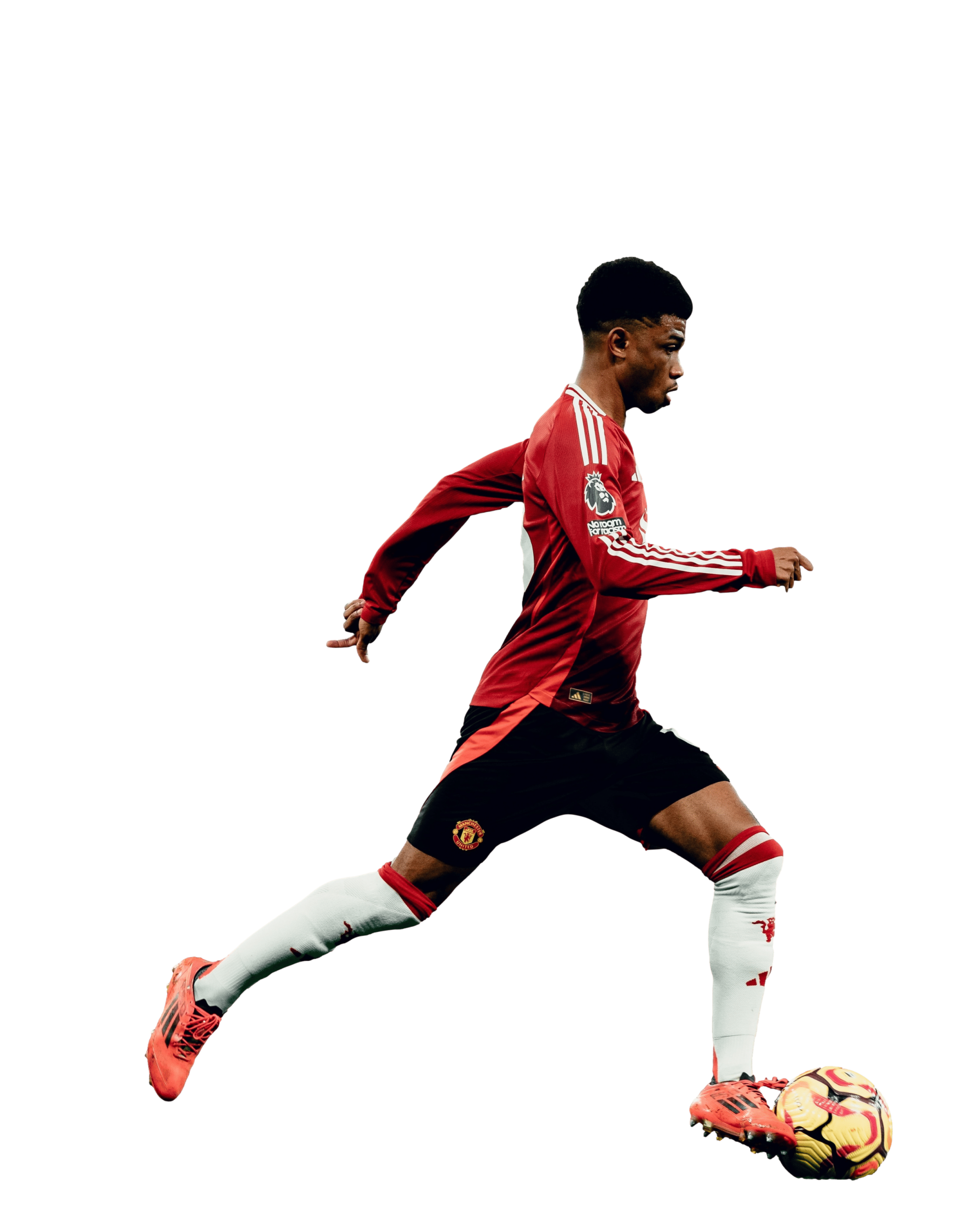 Amad Diallo PNG United Football Render
