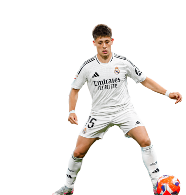 Arda Guler PNG Real Madrid Render Football